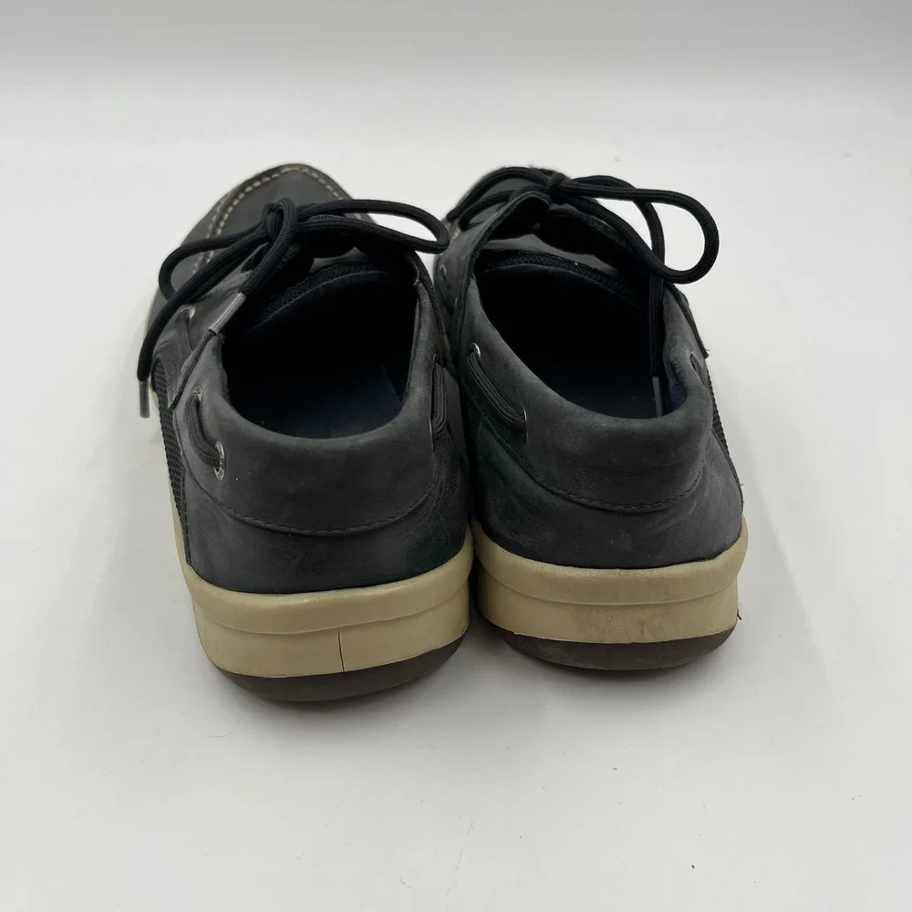 Sperry Top Sider Men's Memory Foam Leather‎ Boat Shoes Navy - Size 10